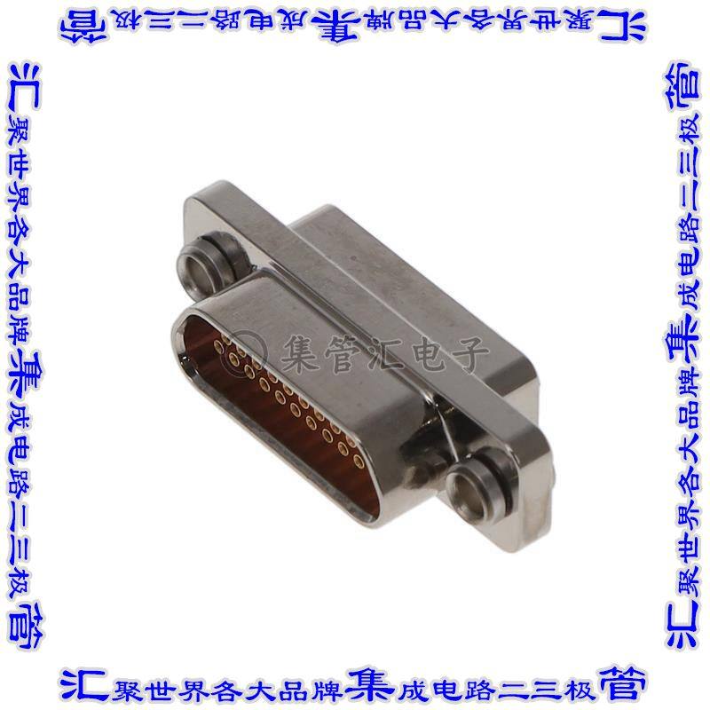 MDM-21SSF-A174 连接器21POS插座母插口2排D-TYPE型面板安装
