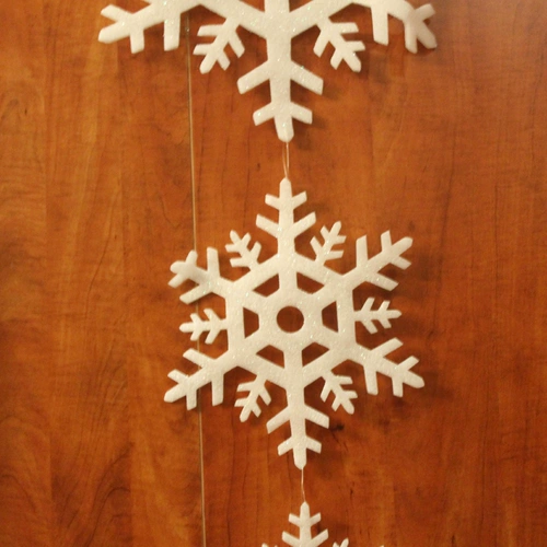 驭野 Рождественский декор, подвеска, со снежинками