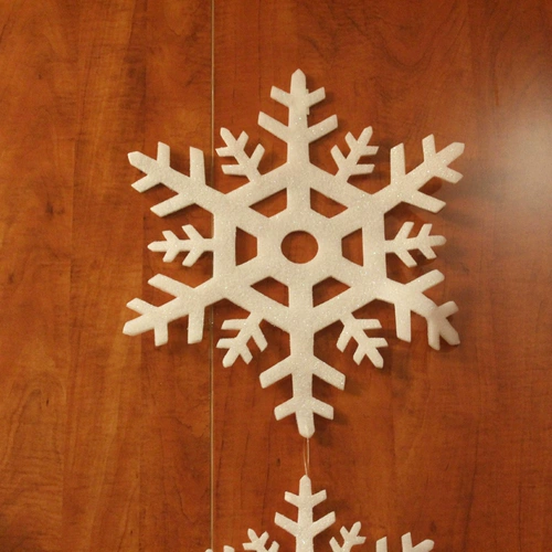 驭野 Рождественский декор, подвеска, со снежинками