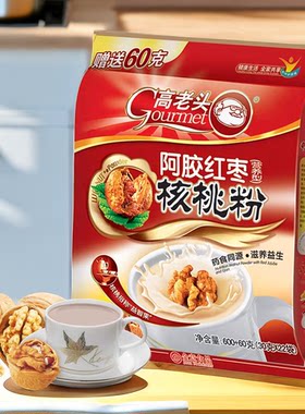 高老头核桃粉阿胶红枣营养早餐