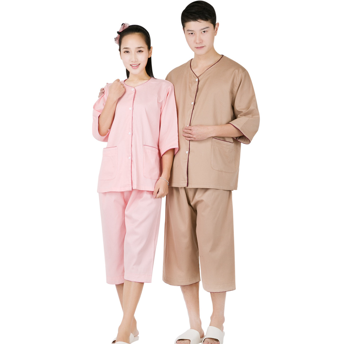理疗服按摩服开背 艾灸服火疗服浴裙/浴袍/浴衣