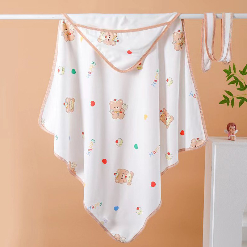 新生儿包被纯棉婴儿产房包单包巾初生宝宝抱被防惊跳襁褓春夏薄款