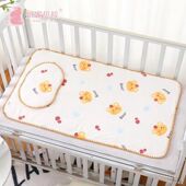 新生儿床褥子纯棉花出生被褥宝宝铺垫午睡幼儿园小褥子婴儿垫可洗
