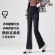 子鲨鱼裤 打底裤 春夏新款 加绒瑜伽裤 女 外穿无痕鲨鱼皮喇叭裤 孕妇裤