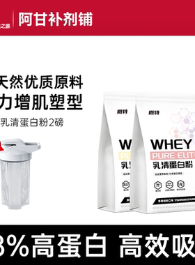 概特乳清蛋白粉whey蛋白质粉2磅盖特GAT运动健身增肌营养粉