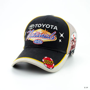 F1美国NASCAR纳斯卡车刺绣赛车网帽户外运动棒球帽男女遮阳鸭舌帽