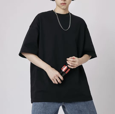 重磅纯棉短袖T恤男女同款