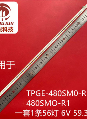 适用48寸液晶电视机TPGE-480SM0-R1 480SMO-R1背光灯条