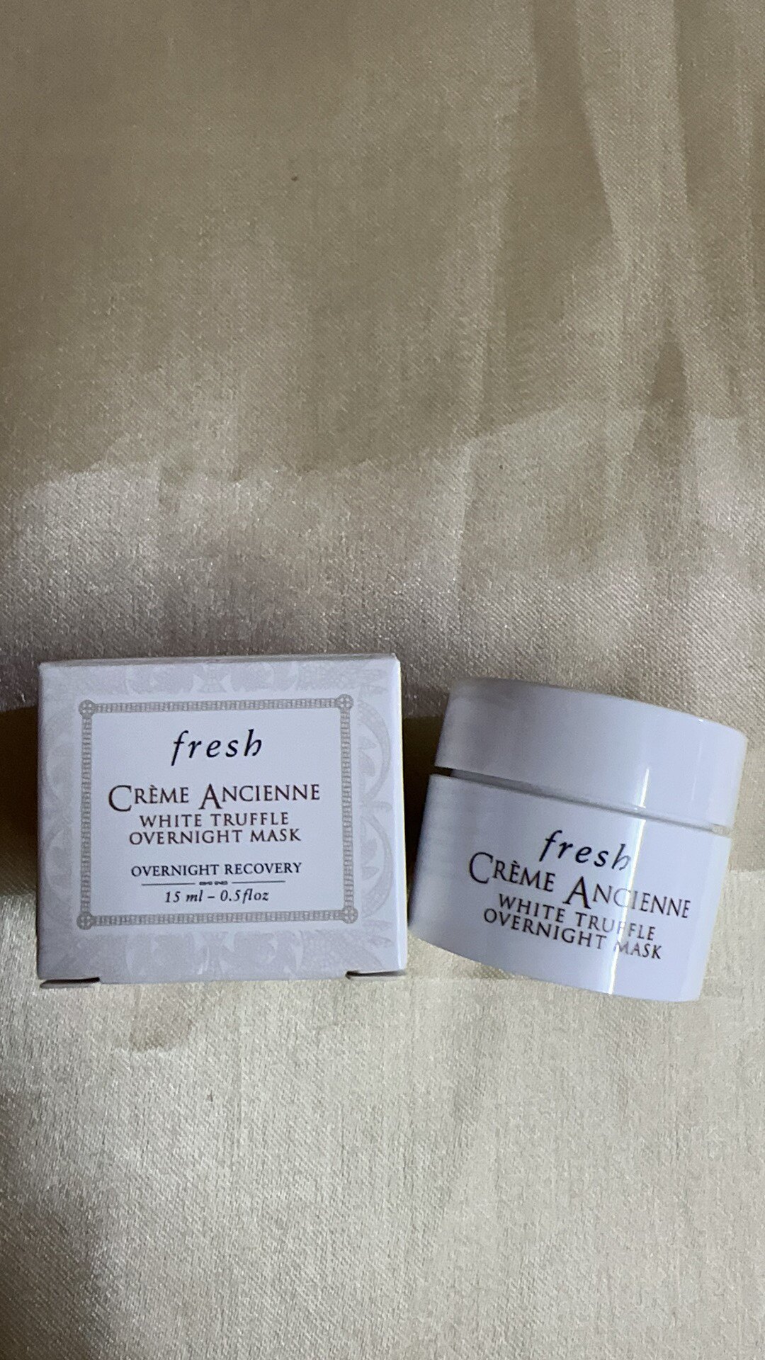 稀有款 fresh馥蕾诗古源白松露修护睡眠面膜15ml 白松露贵妇面膜