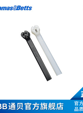 ABB通贝 TY25MX-A Ty-Rap耐热/抗紫外线尼龙扎带 黑色扎带 进口