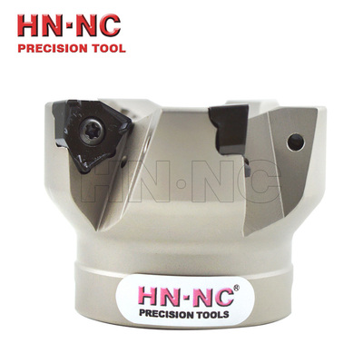 R22096高速90度铣刀盘魔方可转位铣刀盘安装XNEX080608数控铣刀片