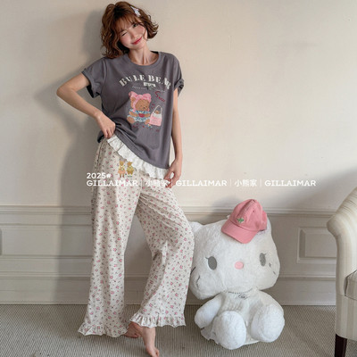 GillAimar正品可爱小熊家居服