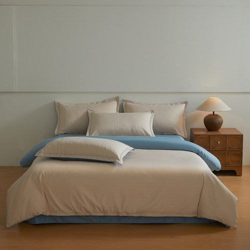 B【无印优选】春夏新款高奢宋锦缎大提花四件套双人床四件套床上