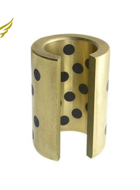 耐高温SBR开口石墨铜套直线轴承无油衬套导套LM16 20 25 30OPUU