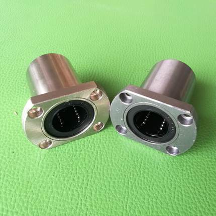 直线法兰双切边H法兰直线轴承LMH6/8/10/12/13/16/20/25/30/40UU