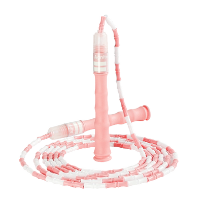 得力儿童竹节跳绳小学生幼儿园