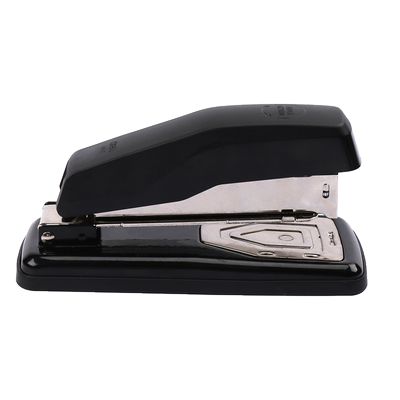 得力订书机可旋转省力办公用小号