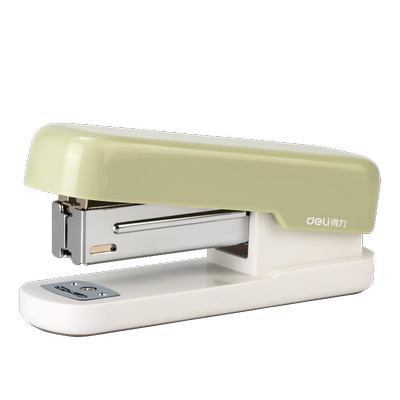 得力订书机学生用办公家用马卡龙
