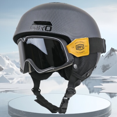 GIRO同款滑雪头盔男女通用保暖单板双板装备成人雪盔安全护具雪帽