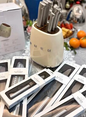 斯麦格刀套装七件套不锈钢西餐