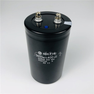 HCG F5A 5600MFD400VDC全新原装日立450V5600UF变频器电解电容器