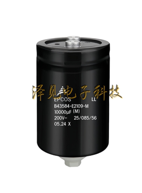 B43584-E2109-M全新原装EPCOS电容器200V10000UF B43584E2109M000