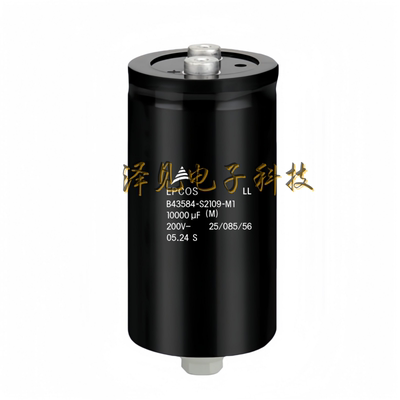 B43584-S2109-M1全新原装EPCOS电容器 200V10000UF带尾底部螺栓柱