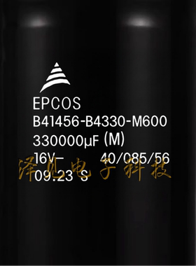 B41456-B4330-M600全新原装EPCOS爱普科斯电解电容器 16V330000UF