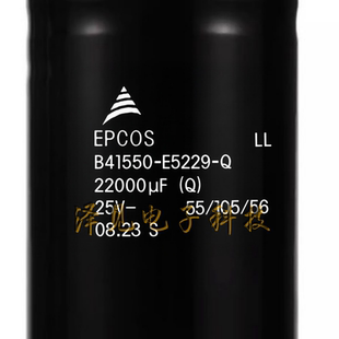 B41550-E5229-Q全新原装EPCOS电容器 25V22000uF B41550E5229Q000