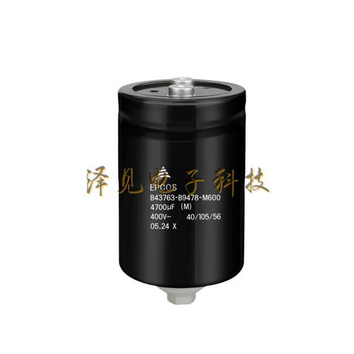 B43763-B9478-M600全新原装EPCOS电容器 400V4700uF 带底部螺栓柱