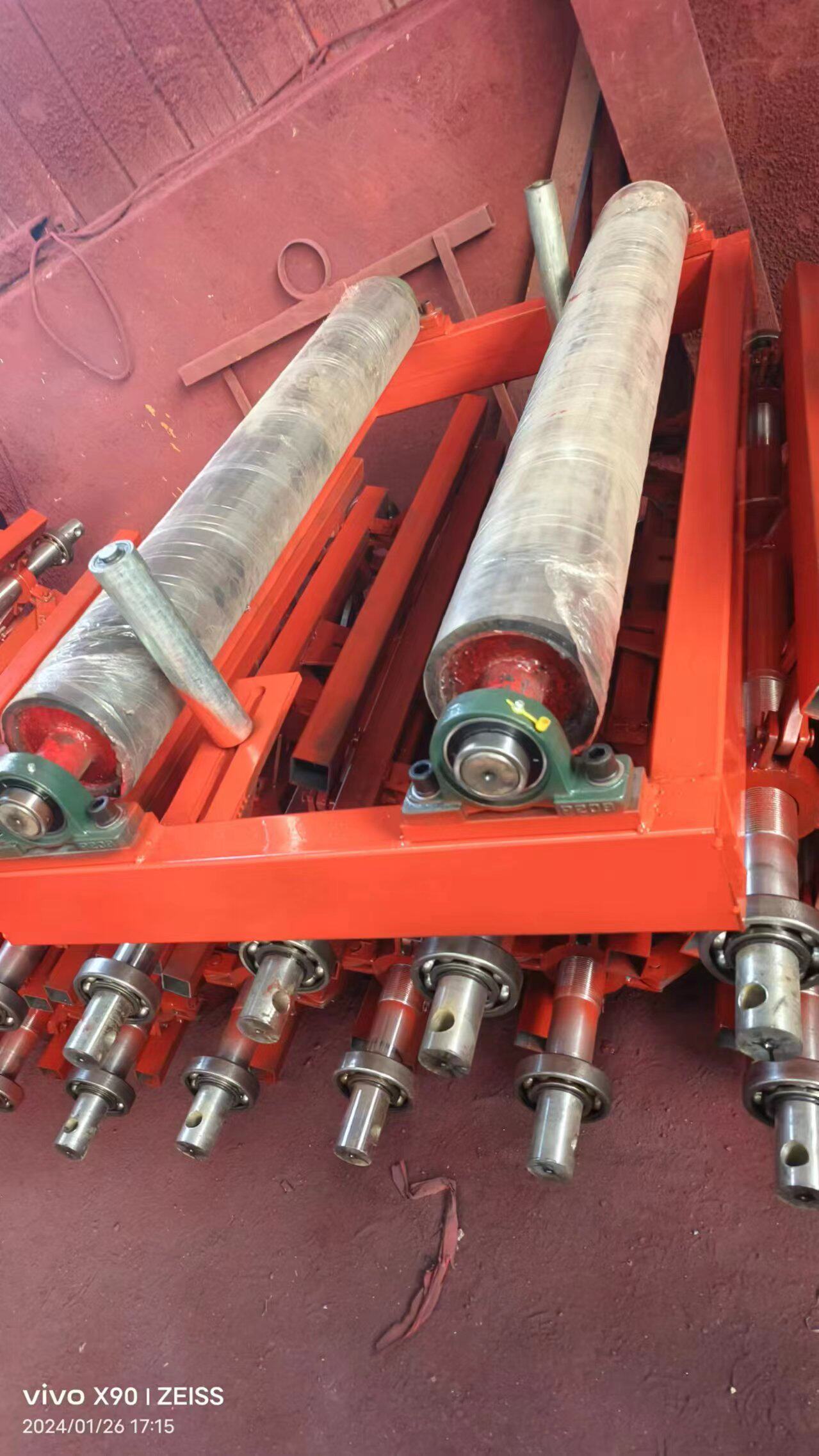 2米通用承重4.5吨彩钢卷上料省时铁皮支架