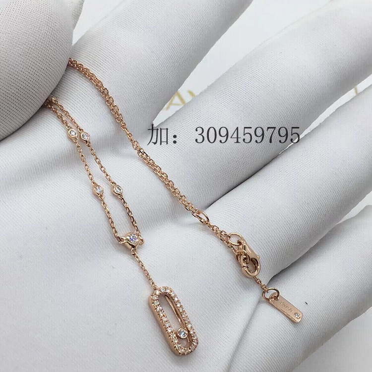 独立设计师原创滚珠镶莫桑钻镀18k玫瑰金彩金脚链不褪色脚环女士