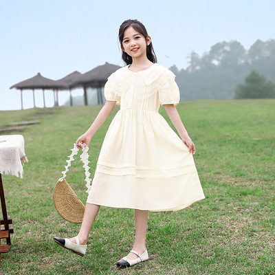 女童连衣裙夏2025新款