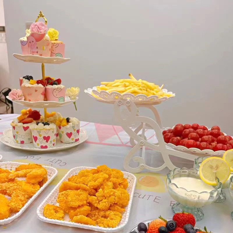 生日甜品台布置摆件婚礼展示架