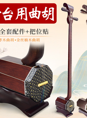 陈氏曲胡乐器河南曲胡乐器坠胡 金丝 楠木曲子大弦专业演奏