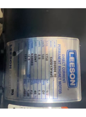 美国LEESON电机C42D17FK6CFK6C 098008.00