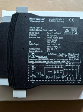 SR4B3B01S 威格勒 WENGLOR 继电器