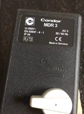 德国CONDOR MDR3 EN60947 空压机压力开关
