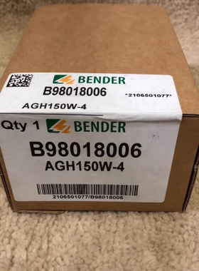 本德尔BENDER AGH150W-4 耦合装置  B98018006