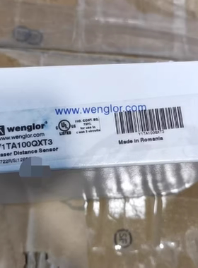 Wenglor威格勒激光测距传感器  Y1TA100QXT3