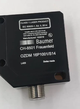 Baumer OZDM 16P1001/S14 激光对比传感器