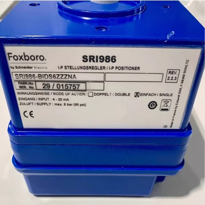 Foxboro SRI986 I-P SRI986-BIDS6ZZZNA