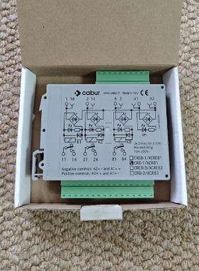 Cabur卡博继电器模块 CR8-1/XCR81