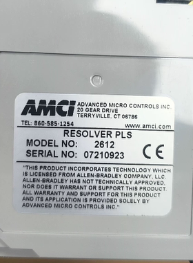 AMCI 2612 RESOLVER PLS模块