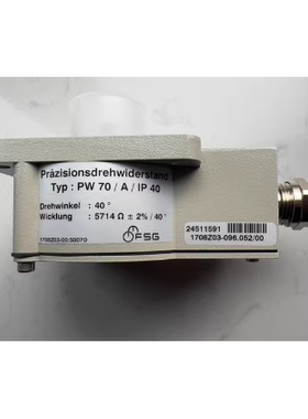 FSG电位器 PW70/A/IP40 1708Z03-096.052/00