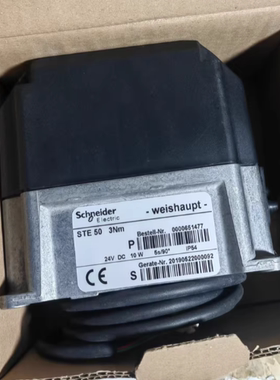 施耐德Weishaupt伺服电机STE50 3Nm 型号0000651477