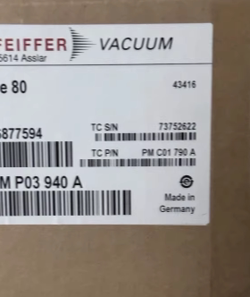 新普费弗真空 HiPace 80 Turbo 泵 TC 110 控制器 PM P03 940 A