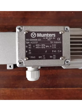 蒙特（munters） 转轮电机 ACE72T
