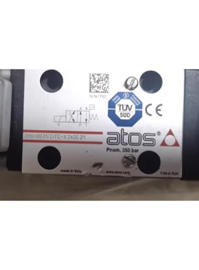 ATOS  电磁阀 DHI-0631/2/FC-X 24DC 21