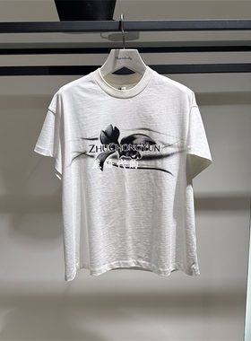 朱崇恽ZCY正品春夏新款女装休闲宽松纯棉T恤专柜1280